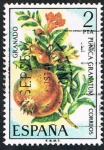 Stamps Spain -  GRANADO-PUNICA GRANATUM