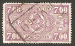 Sellos de Europa - Blgica -  252 - ferrocarril
