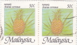 Stamps Malaysia -  FRUTAS- Piña