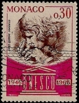 Stamps Monaco -  Unesco