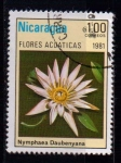 Stamps : America : Nicaragua :  Flores acuáticas