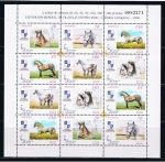 Stamps Spain -  Edifil  3608 - 3613 A  MP. 62  Exposición Mundial de Filatelia España 2000.  