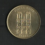 monedas del Mundo : Europa : Francia :  Medalla Oficial / Notre-Dame  / anverso.