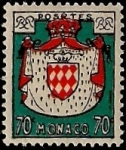 Stamps Monaco -  Escudo