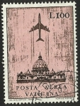 Stamps Europe - Vatican City -  POSTA AEREA VATICANA