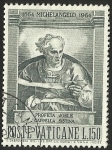 Stamps : Europe : Vatican_City :  PROFETA JOELE CAPPELLA SISTINA 