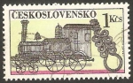 Sellos de Europa - Checoslovaquia -  1933 - Locomotora