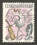 Stamps Czechoslovakia -  2160 - 30 Anivº del Teatro