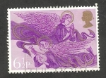 Stamps : Europe : United_Kingdom :  770 - Navidad, Ángeles músicos
