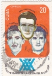 Stamps Cuba -  30 ANIVERSARIO DE LA GESTA DE MONCADA