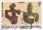 Stamps Equatorial Guinea -  TIEMPO DE CULTURA- Mujer