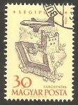 Sellos de Europa - Hungr�a -  214 - Fortaleza de Sarospatak