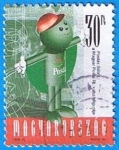 Stamps Hungary -  3617 - El cartero Balint