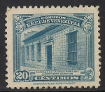 Stamps Venezuela -  Casa donde nació Simón Bolívar.