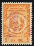 Stamps Venezuela -  I Convención Postal.