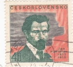 Stamps Czechoslovakia -  JAN PREISLER 1872-1918 Pintor