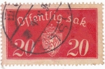 Sellos del Mundo : Europa : Noruega : ESCUDO DE ARMAS