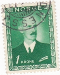 Sellos de Europa - Noruega -  HAAKON  VII