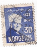 Sellos de Europa - Noruega -  CENTENARIO 1832-1932