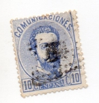 Stamps Spain -  EDIFIL-121T-1