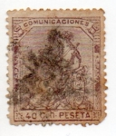 Stamps : Europe : Spain :  EDIFIL-136