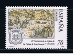 Stamps Spain -  Edifil  3649  IV Cente. de la Defensa de las Palmas de Gran Canaria.  