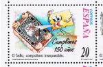Stamps Spain -  Edifil  3665  Correspondencia Epistolar Escolar.  El sello compañero inseparable.  