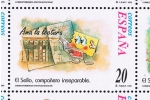 Stamps Spain -  Edifil  3669  Correspondencia Epistolar Escolar.  El sello compañero inseparable.  
