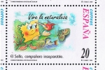 Stamps Spain -  Edifil  3670  Correspondencia Epistolar Escolar.  El sello compañero inseparable.  