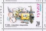 Stamps Spain -  Edifil  3674  Correspondencia Epistolar Escolar.  El sello compañero inseparable.  