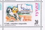Stamps Spain -  Edifil  3676  Correspondencia Epistolar Escolar.  El sello compañero inseparable.  