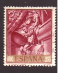 Stamps Spain -  La Justicia- Sert- Día del Sello