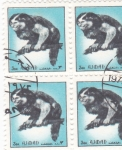 Stamps United Arab Emirates -  ANIMALES SALVAJES- AJMAN