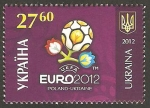 Stamps Europe - Ukraine -   Europeo de fútbol 2012 en Polonia y Ucrania