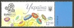 Stamps Europe - Ukraine -   Europeo de fútbol 2012 en Polonia y Ucrania