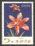 Stamps North Korea -  Flor