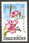 Sellos de Asia - Corea del norte -  Flor