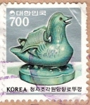 Stamps : Asia : South_Korea :  arte oriental