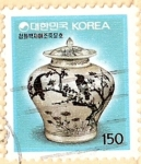 Stamps South Korea -  arte oriental