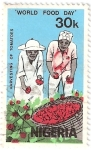 Stamps : Africa : Nigeria :  Alimentos