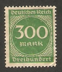 Stamps Germany -  245 - cifra
