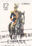 Stamps Spain -  Capitán General 1925-UNIFORMES MILITARES   (S)