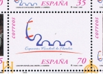 Stamps Spain -  Edifil  3681  Exposición Mundial de Filatelia España 2000.  