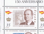 Sellos de Europa - Espaa -  Edifil  3687  150 aniver. del primer sello español.  