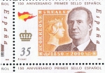 Sellos de Europa - Espa�a -  Edifil  3689  150 aniver. del primer sello español.  