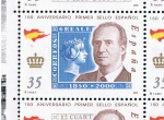 Stamps Spain -  Edifil  3690  150 aniver. del primer sello español.  
