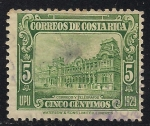 Stamps Costa Rica -  CORREOS Y TELEGRAFOS.