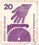 Stamps Germany -  maquinas