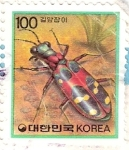 Stamps South Korea -  bichos