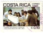 Stamps : America : Costa_Rica :  medicina